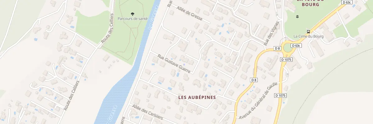 Plan du 24 Rue du Pavillon à Vif