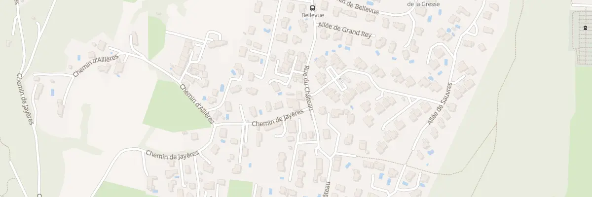 Plan du 19 Rte du Chateau à Claix