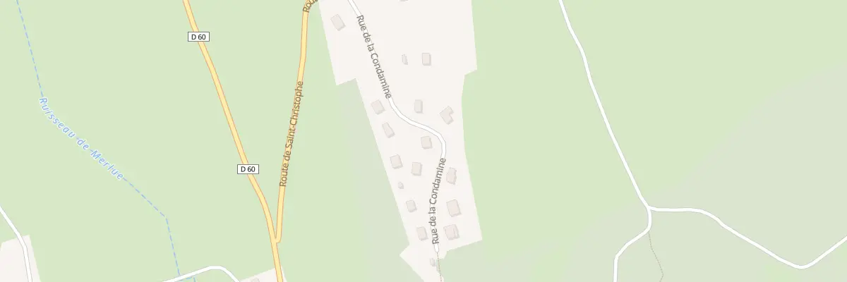 Plan du 15 Rue de la Condamine à La Tour-du-Meix
