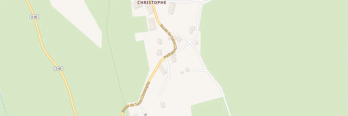 Plan du 5058 Rte de St Christophe à La Tour-du-Meix