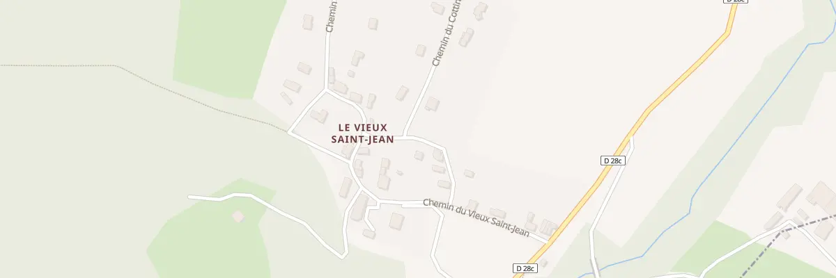 Plan du 60 Che du Cottin à Saint-Jean-d’Avelanne