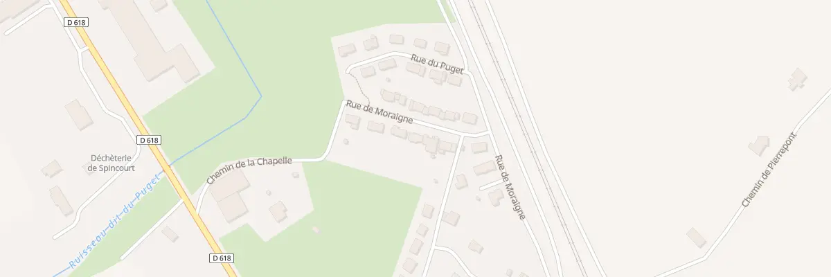 Plan du 7 Rue de Moraigne à Spincourt