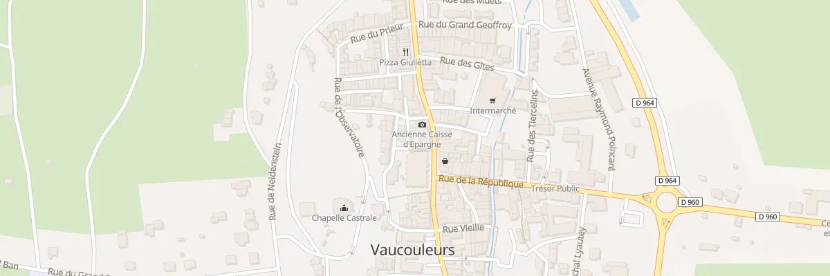 Plan du 35 Rue Jeanne d’Arc à Vaucouleurs
