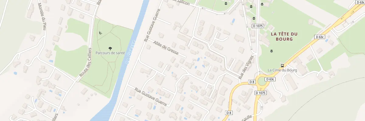 Plan du 18 Rue du Pavillon à Vif