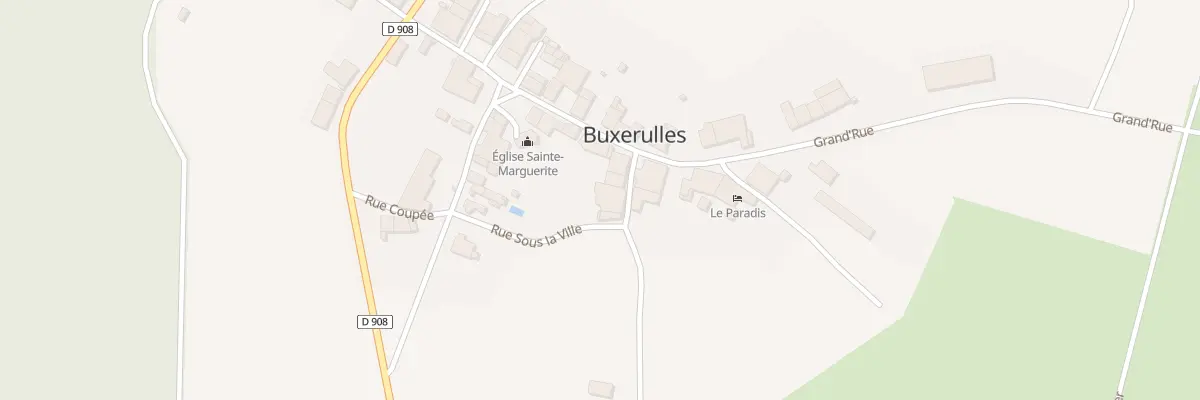 Plan du 4 Rue de la Grande Boucherie à Buxières-sous-les-Côtes