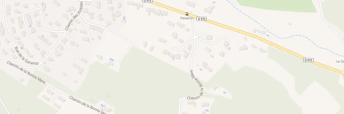 Plan du 6 Pereiron à Mirabeau