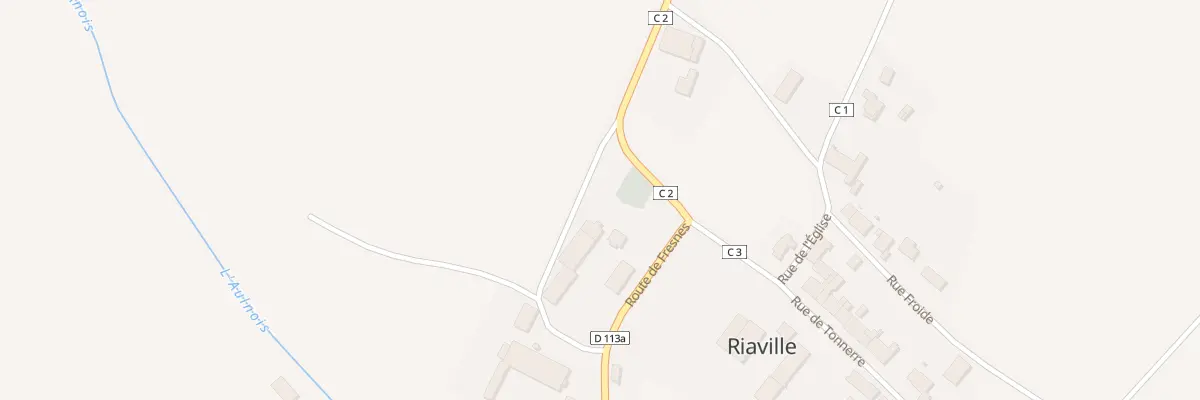 Plan du 1 Rte de Metz à Riaville