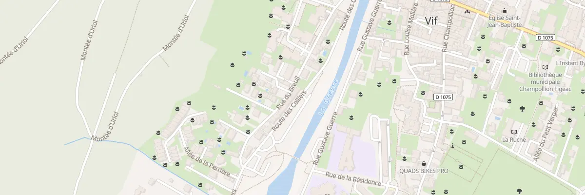 Plan du 11C Rue du Breuil à Vif