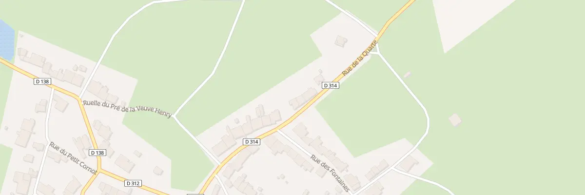Plan du 15 Rue de la Quarte à Pressigny
