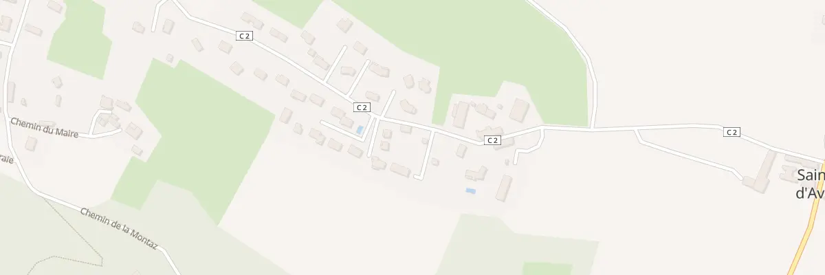Plan du 501 Che du Menou à Saint-Jean-d’Avelanne