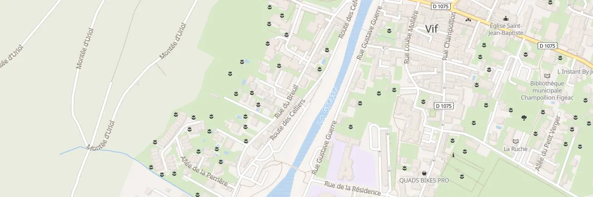 Plan du 11B Rue du Breuil à Vif