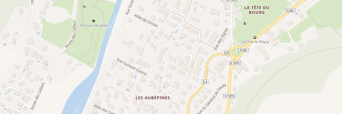 Plan du 19 Rue du Pavillon à Vif