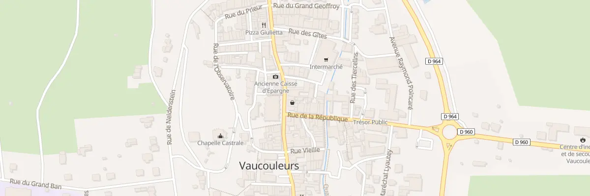 Plan du 46 Rue Jeanne d’Arc à Vaucouleurs