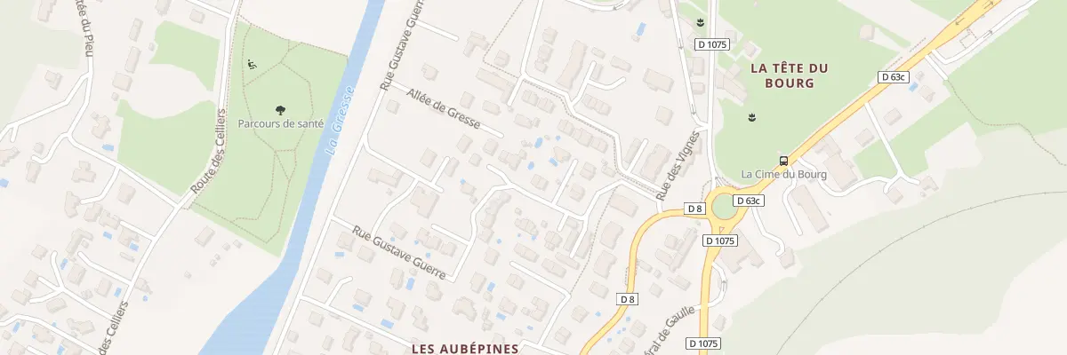 Plan du 14 Rue du Pavillon à Vif