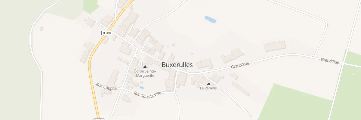 Plan du 9 Gr Grande Rue A Buxerulles à Buxières-sous-les-Côtes