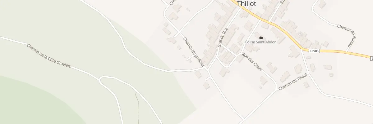 Plan du 3 Che du Jardinet à Thillot