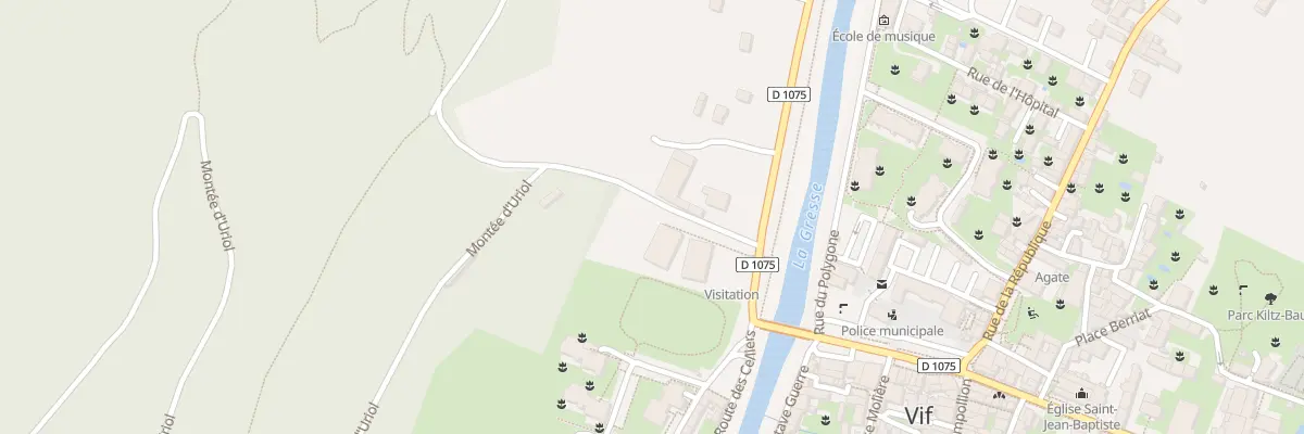 Plan du 1 Mte d’Uriol à Vif
