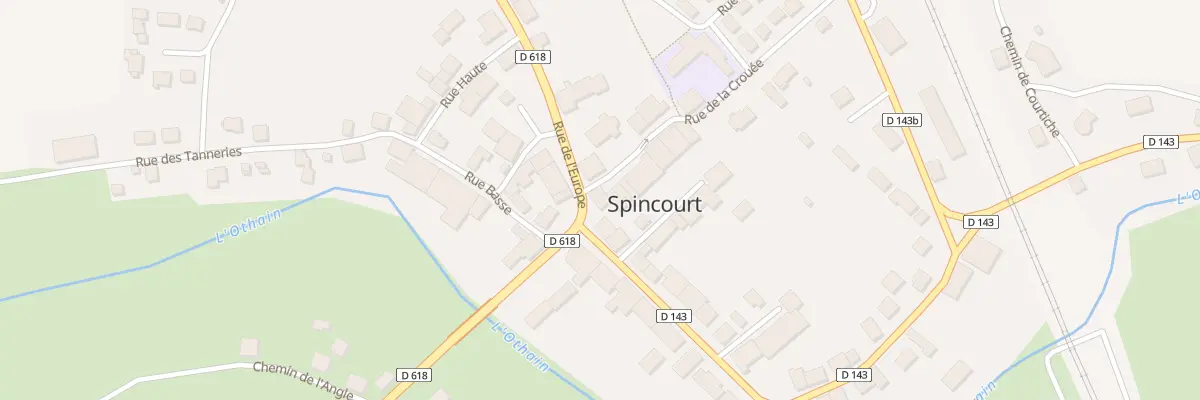 Plan du 10 Rue de l’Europe à Spincourt