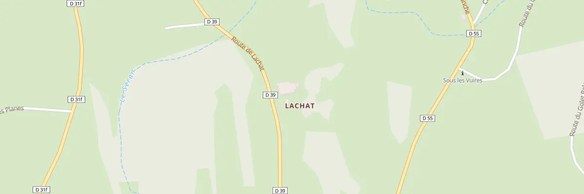 Plan du 5049 Lachat à Haut Valromey