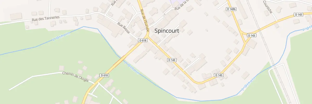 Plan du 4 Rue du Faubourg à Spincourt