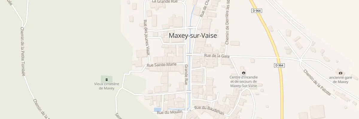 Plan du 17 Grande Rue à Maxey-sur-Vaise