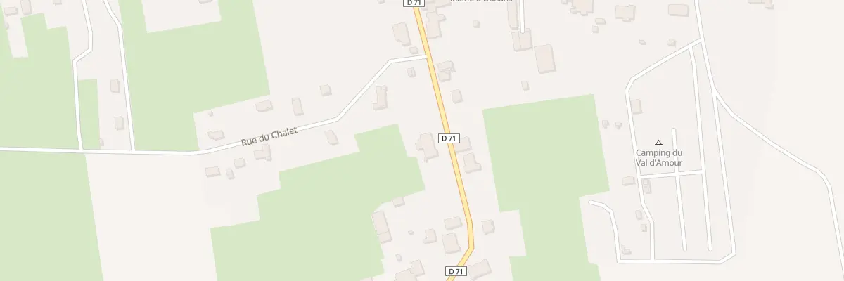 Plan du 8 Rue du Bois à Ounans