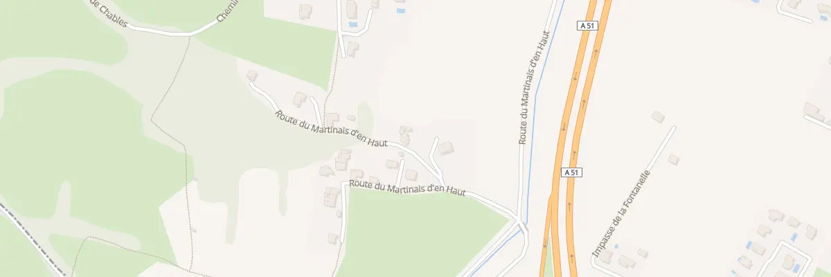 Plan du 7 Rte du Martinais d’En Haut à Varces-Allières-et-Risset