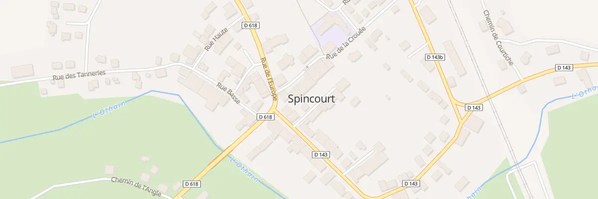 Plan du 4 Rue de l’Hotel de Ville à Spincourt