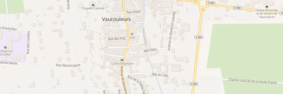 Plan du 5 Rue Petry à Vaucouleurs