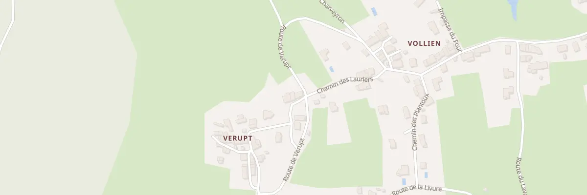 Plan du 5187 Verupt Hameau à Cuzieu