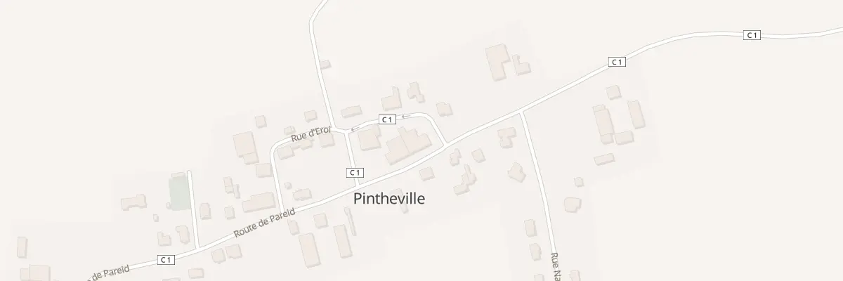 Plan du 21 Rte de Pareid à Pintheville