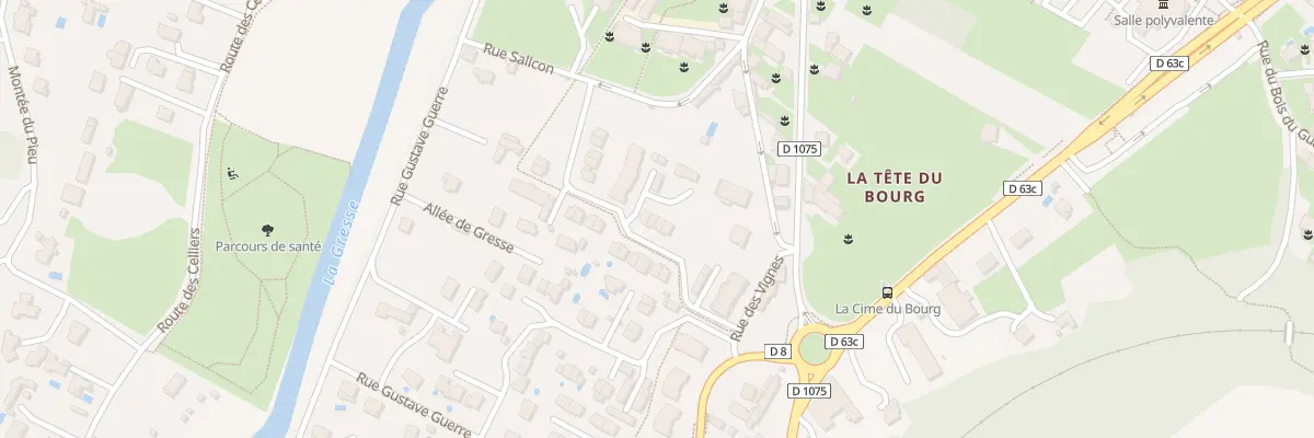 Plan du 1L Rue de l’Isle à Vif