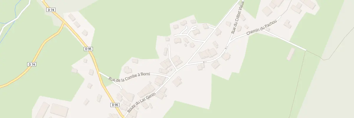 Plan du 2 Imp du Molard à Apremont