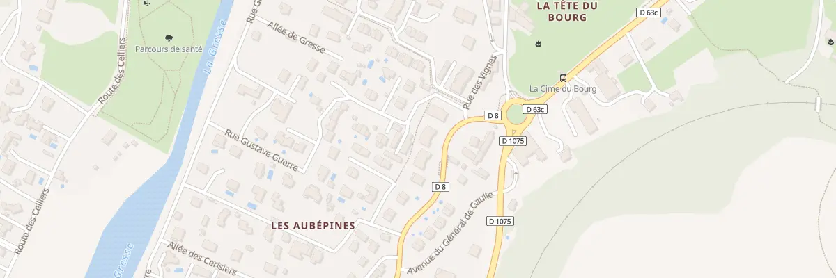 Plan du 3 Rue du Pavillon à Vif
