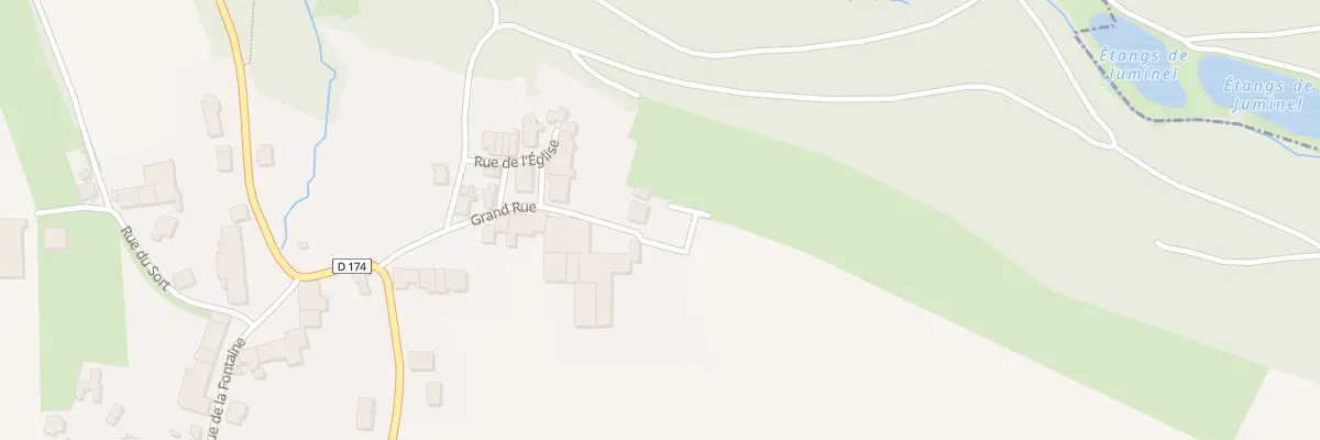 Plan du 9165 Rue Grande Rue à Montigny-sur-Chiers