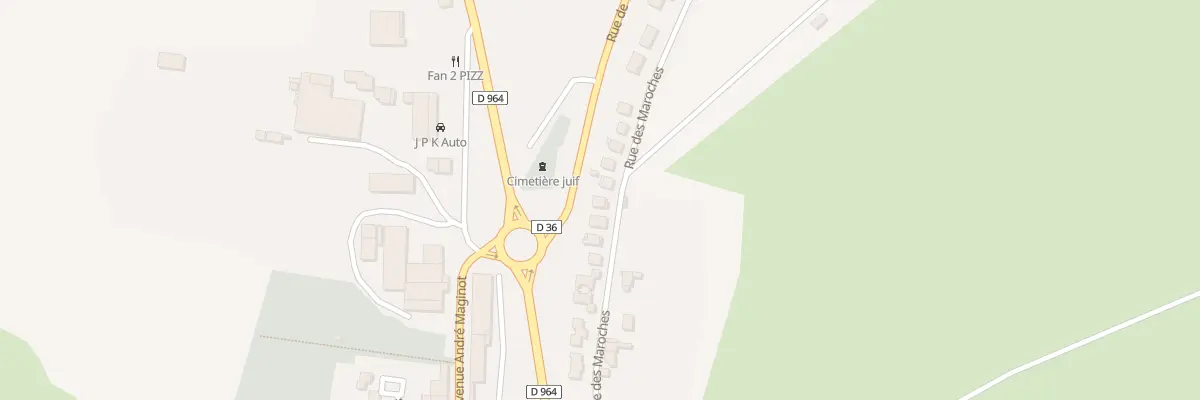 Plan du 19 Rue des Maroches à Vaucouleurs