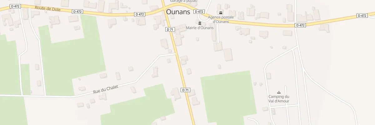 Plan du 5 Rue du Bois à Ounans