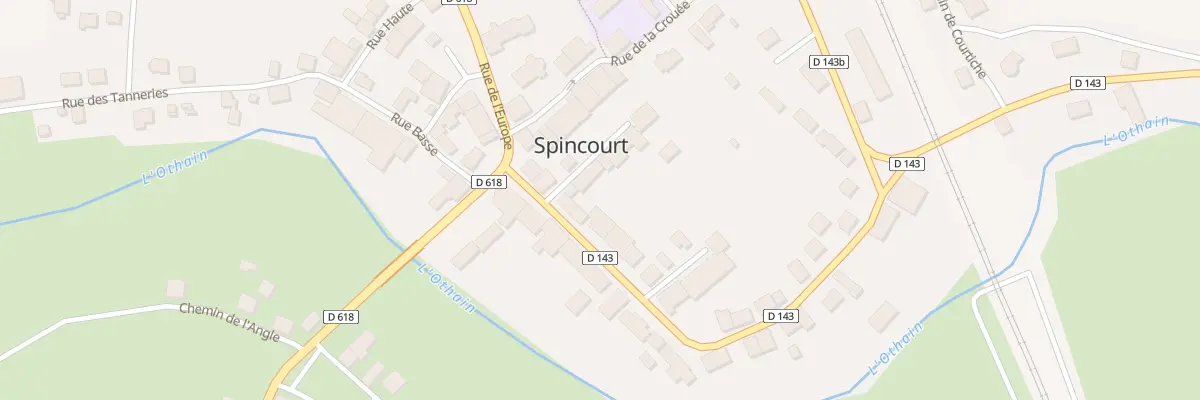 Plan du 2 Rue Brulee à Spincourt