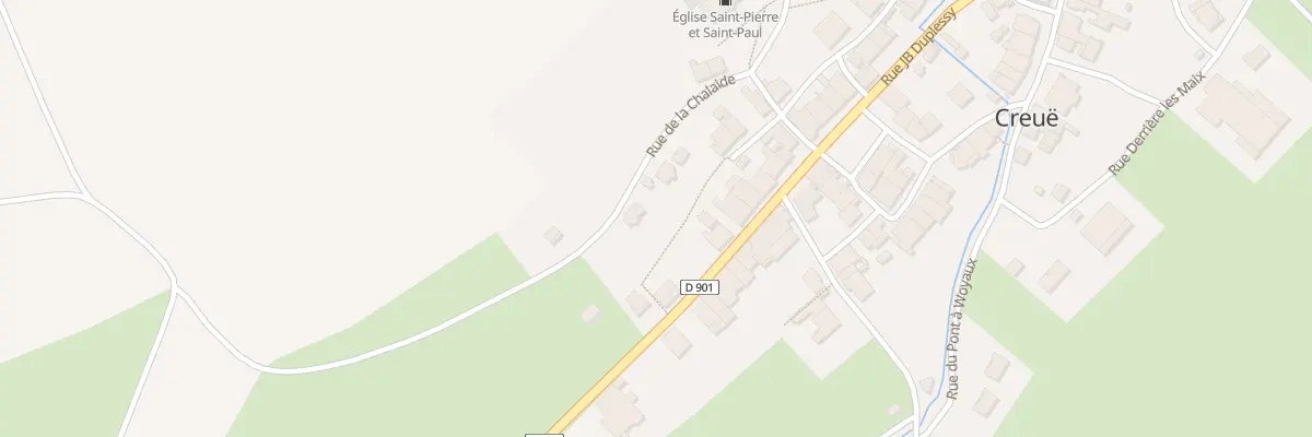Plan du 7 Rue de la Chalaide à Vigneulles-lès-Hattonchâtel