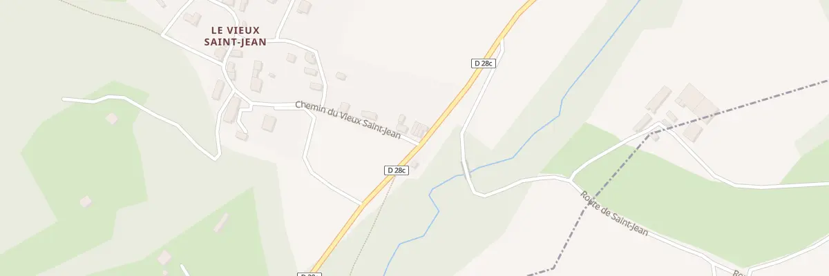 Plan du 8 Che du Vieux Saint-jean à Saint-Jean-d’Avelanne