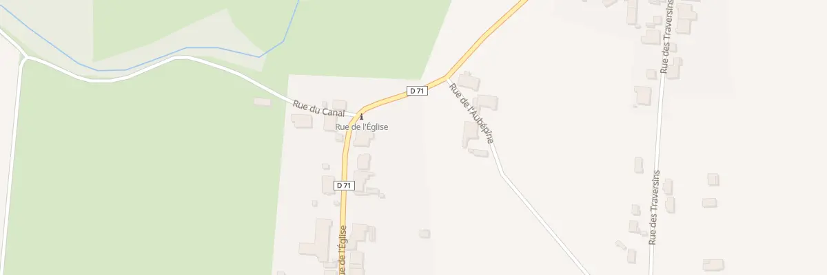 Plan du 16 Rue de l’Eglise à Ounans