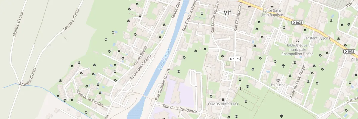 Plan du 19 Rue Gustave Guerre à Vif