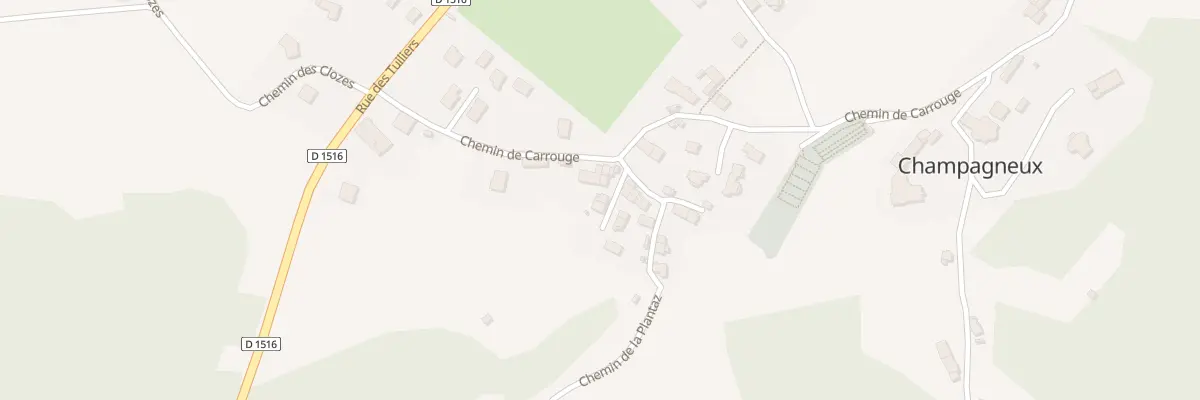 Plan du 24 Che de la Violette à Champagneux
