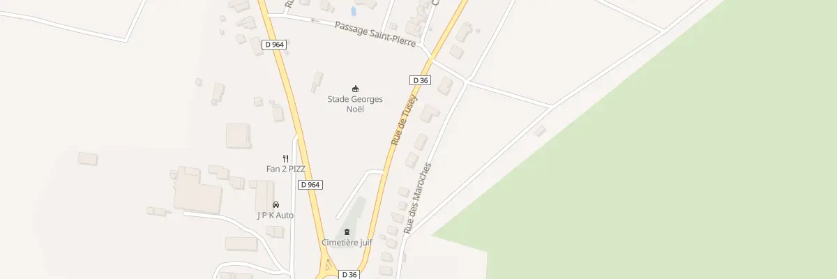 Plan du 33 Rue des Maroches à Vaucouleurs