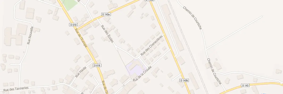 Plan du 5 Rue des Chenevières à Spincourt