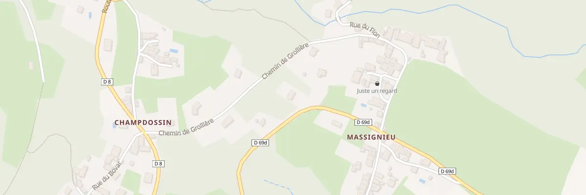 Plan du 505 Rte de la Cascade à Valromey-sur-Séran
