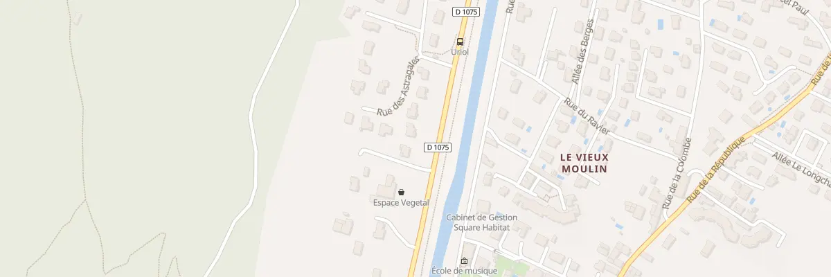 Plan du 7 Rue des Astragales à Vif