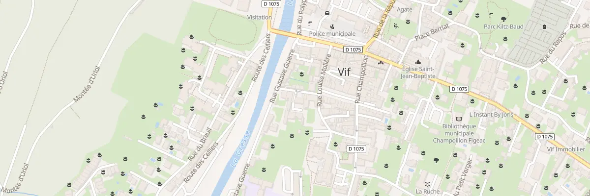 Plan du 6T Rue Desaix à Vif