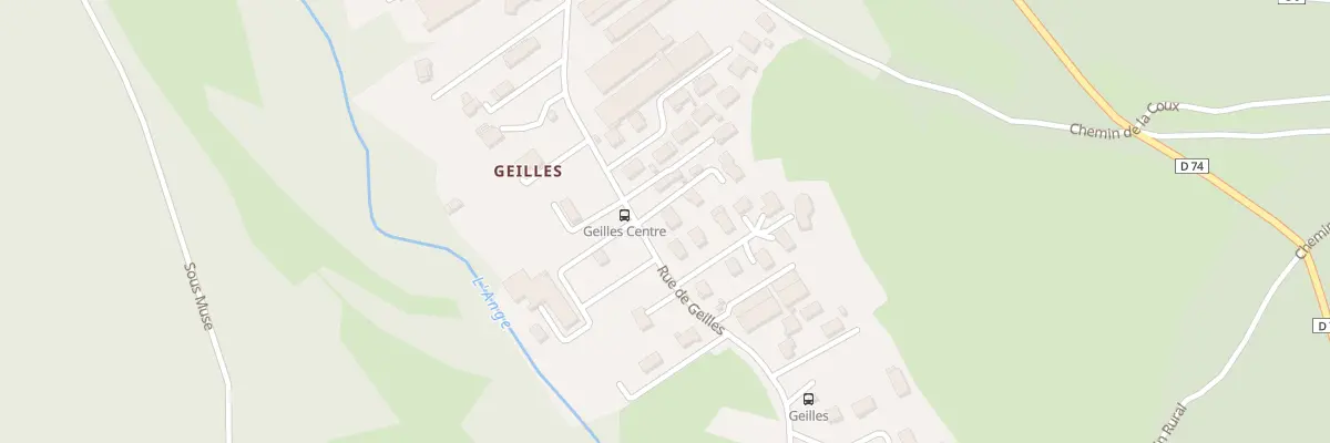 Plan du 109 Rue de Geilles à Oyonnax