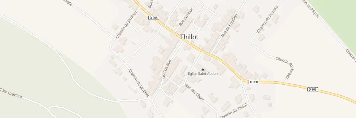 Plan du 3 Gr Grande Rue à Thillot